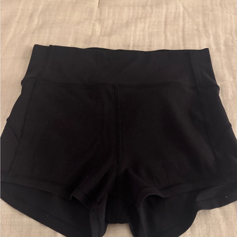 Lululemon Black Align Shorts 2”